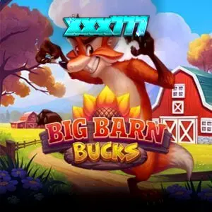 Tampilan visual slot Big Barn Bucks dengan tema peternakan yang ceria